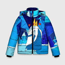 Куртка зимняя для мальчика Ледяной король, цвет: 3D-красный