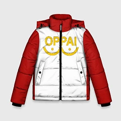 Куртка зимняя для мальчика ONE PUNCH MAN, цвет: 3D-красный