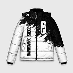 Куртка зимняя для мальчика RAINBOW SIX SIEGE, цвет: 3D-черный
