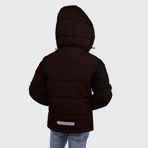 Зимняя куртка для мальчика BILLIE EILISH: Red Mood / 3D-Светло-серый – фото 4