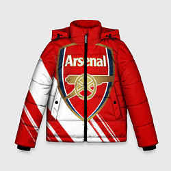 Куртка зимняя для мальчика Arsenal, цвет: 3D-светло-серый