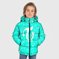 Куртка зимняя для мальчика TWICE АВТОГРАФЫ, цвет: 3D-черный — фото 2
