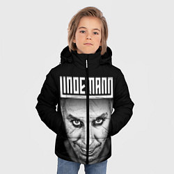 Куртка зимняя для мальчика LINDEMANN, цвет: 3D-черный — фото 2