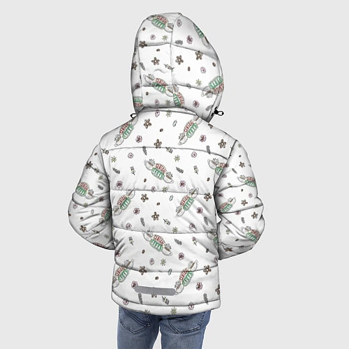 Зимняя куртка для мальчика Central Perk / 3D-Светло-серый – фото 4