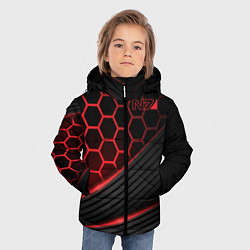 Куртка зимняя для мальчика Mass Effect N7, цвет: 3D-светло-серый — фото 2