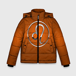 Куртка зимняя для мальчика Leo Лев, цвет: 3D-красный