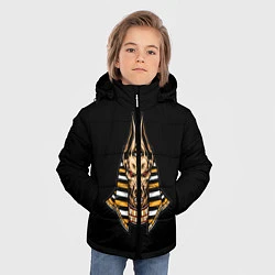 Куртка зимняя для мальчика Anubis, цвет: 3D-черный — фото 2
