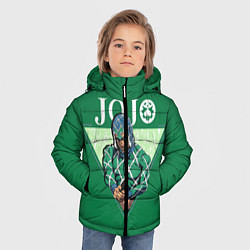 Куртка зимняя для мальчика JoJo Bizarre Adventure, цвет: 3D-черный — фото 2