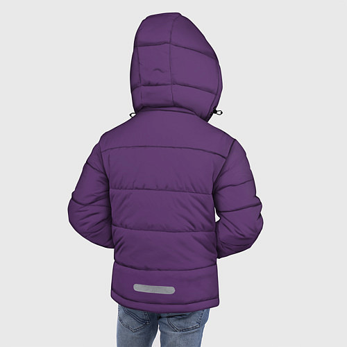 Зимняя куртка для мальчика Приключения ДжоДжо / 3D-Светло-серый – фото 4