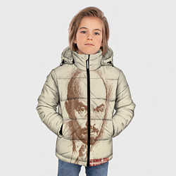 Куртка зимняя для мальчика Ленин, цвет: 3D-черный — фото 2