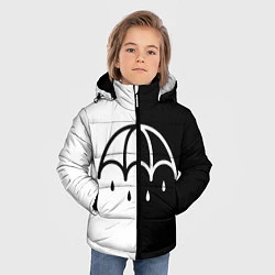 Куртка зимняя для мальчика BRING ME THE HORIZON, цвет: 3D-светло-серый — фото 2