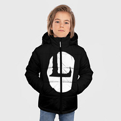 Куртка зимняя для мальчика Louna, цвет: 3D-светло-серый — фото 2