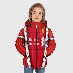 Куртка зимняя для мальчика King liverpool, цвет: 3D-черный — фото 2