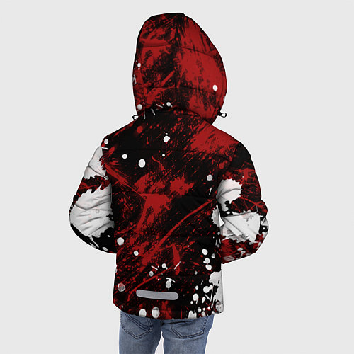 Зимняя куртка для мальчика Louna / 3D-Черный – фото 4