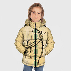 Куртка зимняя для мальчика Archer, цвет: 3D-черный — фото 2