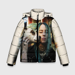 Куртка зимняя для мальчика BILLIE EILISH, цвет: 3D-черный