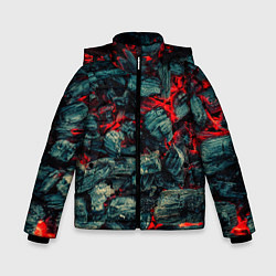 Куртка зимняя для мальчика Уголь, цвет: 3D-светло-серый