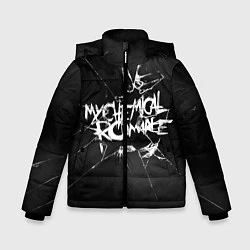 Куртка зимняя для мальчика MY CHEMICAL ROMANCE, цвет: 3D-черный