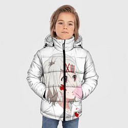 Куртка зимняя для мальчика Сузуя Джузу, цвет: 3D-черный — фото 2