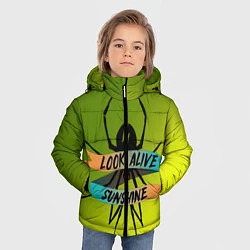 Куртка зимняя для мальчика Look alive sunshine, цвет: 3D-черный — фото 2