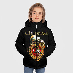 Куртка зимняя для мальчика Whitesnake, цвет: 3D-черный — фото 2