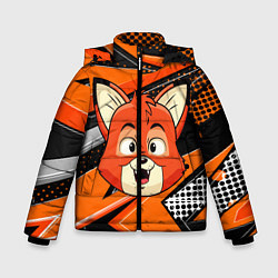 Зимняя куртка для мальчика Рыжая лисичка