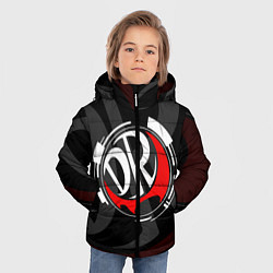 Куртка зимняя для мальчика MONOKUMA DANGANRONPA, цвет: 3D-черный — фото 2