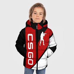Куртка зимняя для мальчика CS GO, цвет: 3D-красный — фото 2