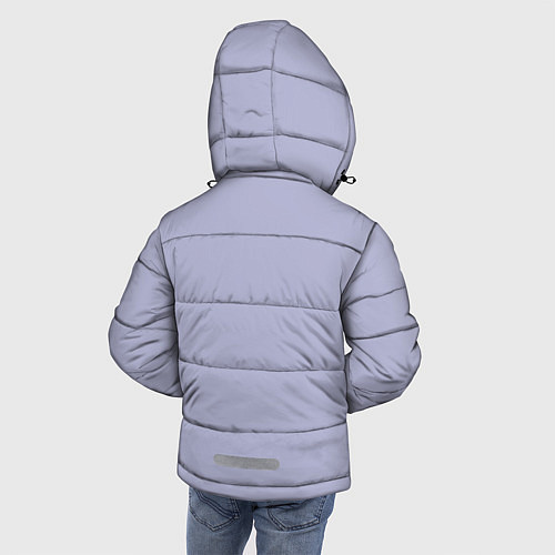 Зимняя куртка для мальчика Ariana Grande Ариана Гранде / 3D-Светло-серый – фото 4