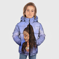 Куртка зимняя для мальчика Ариана Гранде, цвет: 3D-черный — фото 2
