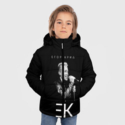 Куртка зимняя для мальчика Егор Крид,, цвет: 3D-черный — фото 2