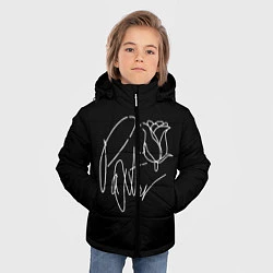 Куртка зимняя для мальчика Payton Moormeie, цвет: 3D-светло-серый — фото 2