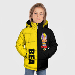 Куртка зимняя для мальчика BRAWL STARS BEA, цвет: 3D-черный — фото 2