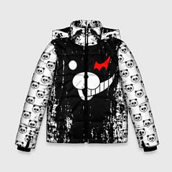 Куртка зимняя для мальчика MONOKUMA, цвет: 3D-светло-серый