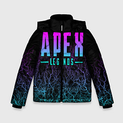 Куртка зимняя для мальчика Apex Legends, цвет: 3D-красный