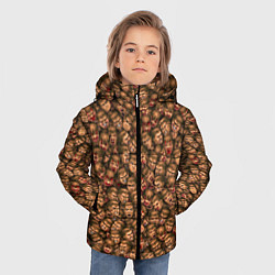 Куртка зимняя для мальчика Doomguy Classic, цвет: 3D-черный — фото 2