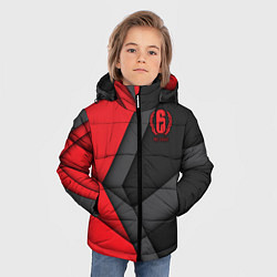 Куртка зимняя для мальчика Rainbow Six Siege, цвет: 3D-черный — фото 2