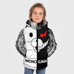 Куртка зимняя для мальчика MONOKUMA, цвет: 3D-черный — фото 2