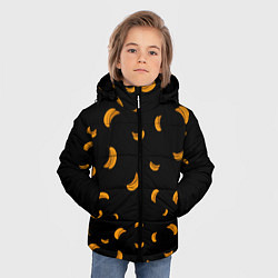 Куртка зимняя для мальчика Банана, цвет: 3D-черный — фото 2