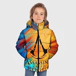 Куртка зимняя для мальчика Assassin's Creed: Rogue, цвет: 3D-черный — фото 2