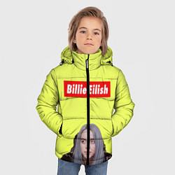 Куртка зимняя для мальчика BILLIE EILISH, цвет: 3D-черный — фото 2