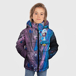Куртка зимняя для мальчика Brawl stars, цвет: 3D-черный — фото 2