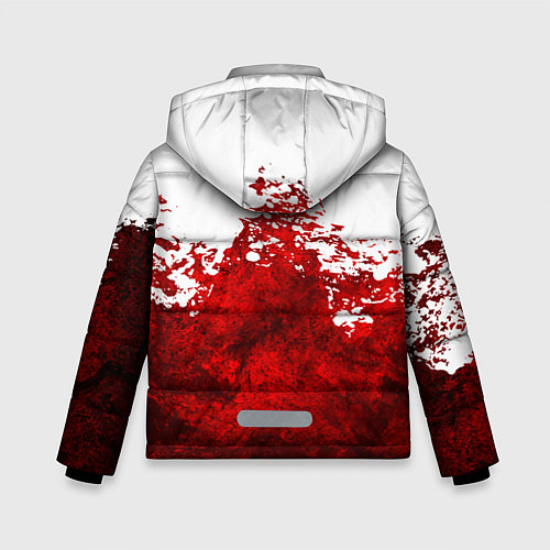 Зимняя куртка для мальчика Assasin's creed / 3D-Красный – фото 2