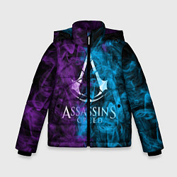 Куртка зимняя для мальчика Assassin's Creed, цвет: 3D-черный