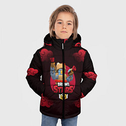 Куртка зимняя для мальчика Brawl Stars Dumpling Darryl, цвет: 3D-черный — фото 2