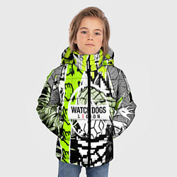 Куртка зимняя для мальчика WATCH DOGS:LEGION, цвет: 3D-светло-серый — фото 2