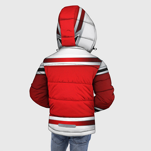 Зимняя куртка для мальчика MERCEDES-BENZ / 3D-Светло-серый – фото 4