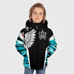 Куртка зимняя для мальчика ВВС России Камуфляж, цвет: 3D-черный — фото 2