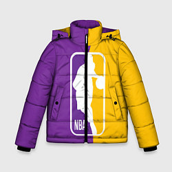 Куртка зимняя для мальчика NBA Kobe Bryant, цвет: 3D-светло-серый