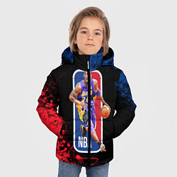 Куртка зимняя для мальчика KOBE BRYANT, цвет: 3D-черный — фото 2